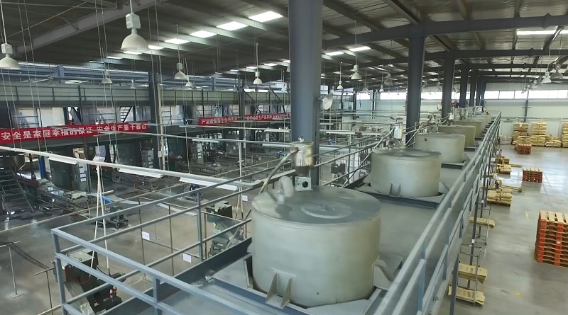 聚丙烯填充改性生產車間--中新華美改性塑料